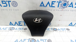 Подушка безопасности airbag в руль водительская Hyundai Sonata 11-15