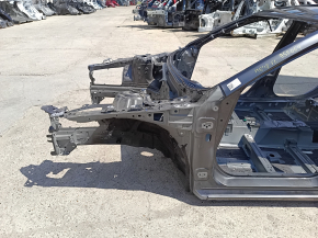 Четверть передняя левая Mazda 6 18-21 с ресничкой, на кузове, графит
