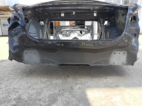 Задня панель Mazda 6 18-21 на кузові, графіт, прим'ята