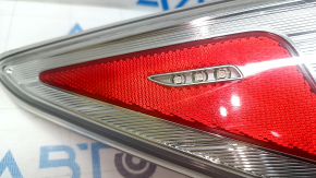Фонарь внешний крыло левый Hyundai Sonata 11-15 hybrid, царапины