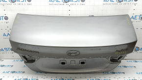 Кришка багажника Hyundai Sonata 11-15 hybrid, срібло FHM, вм'ятини