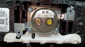Торпедо передняя панель с AIRBAG Audi Q5 80A 18-19 черная под проекцию