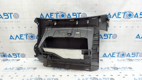 Перчаточный ящик, бардачок Hyundai Sonata 11-14 серый, 2 части, царапины