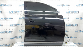 Двері в зборі передня права Lexus RX350 RX450h 10-15 keyless, чорний 212, тички, подряпина на молдингу