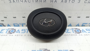 Подушка безпеки airbag в кермо водійська Hyundai Sonata 20-23 чорна, HEV