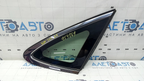 Форточка глухе скло задня права Hyundai Sonata 20-22 хром, подряпини на хромі