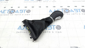 Ручка АКПП Hyundai Sonata 11-15 резина, с кожухом, царапины