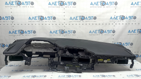 Торпедо передня панель з AIRBAG Hyundai Sonata 20-23 чорна, іржавий пірапатрон