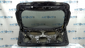 Дверь багажника голая со стеклом Lexus RX350 RX450h 10-15 тонировка, черный 212, коррозия, царапины на стекле