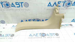 Накладка отвору багажника права Lexus RX350 RX450h 10-15 бежева, потерта