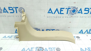 Накладка отвору багажника ліва Lexus RX350 RX450h 10-15 бежева, потерта