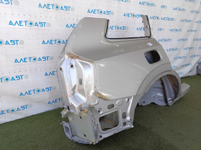Бежевая задняя правая четверть для Volvo XC90 2016-2026, вид сбоку, хорошее состояние без повреждений.