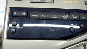 Головное устройство с управлением климата Lexus RX350 RX450h 10-13 с дефлекторами, царапины, потерто
