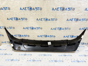 Губа заднего бампера Nissan Rogue 21-23 черная US built, структура