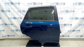 Двері в зборі задня права Kia Niro 17-22 тонування, синій C3U, подряпини, тичка