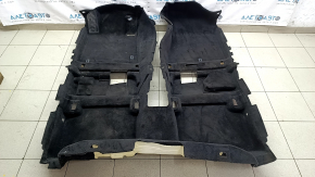 Покриття підлоги Hyundai Sonata 20-23 чорне, HEV, потертий, під хімчистку