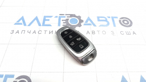 Ключ Hyundai Sonata 20-23 5 кнопок, без Digital Key, потерт