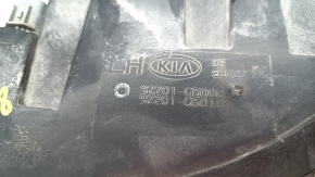 Противотуманная фара птф левая Kia Niro 17-22 HEV, PHEV под полировку, поврежден отражатель, треснут корпус, влага под стеклом