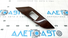 Накладка керування склопідйомником заднім правим Lexus RX350 RX450h 10-15 під коричневе дерево