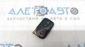 Ключ smart key Lexus RX450h 10-15 4 кнопки, царапины, тычки