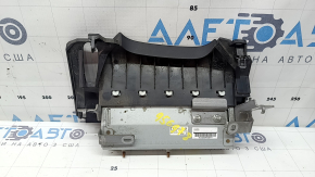 Подушка безопасности airbag коленная водительская левая Mitsubishi Outlander 22-26 черная, царапины