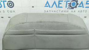 Обшивка спинки пассажирского сиденья Mitsubishi Outlander 22-24 кожа серая, с подогревом