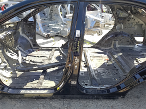 Стойка кузова центральная левая Lexus RX350 RX450h 10-15 на кузове, вмятинки, тычки