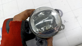 Противотуманная фара птф левая Mitsubishi Outlander 22-26 LED, под полировку