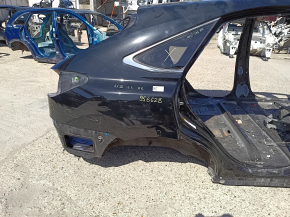 Чверть крило ззаду права Lexus RX350 RX450h 10-15 на кузові, чорна, тички, іржава