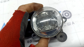 Противотуманная фара птф правая Mitsubishi Outlander 22-26 LED, под полировку