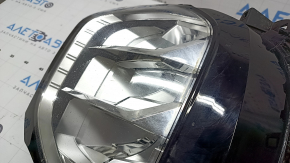 Фара передняя левая Mitsubishi Outlander 22-26 LED, потерта, под полировку