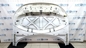 Капот голый Land Rover Range Rover Velar 18-23 под воздухозаборники, алюминий, белый 1AA