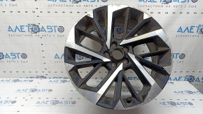 Диск колесный R20х8J ET35 Mitsubishi Outlander 22-26 черный с хромом, бордюрка