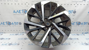 Диск колесный R20х8J ET35 Mitsubishi Outlander 22-26 черный с хромом, бордюрка