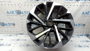 Диск колесный R20х8J ET35 Mitsubishi Outlander 22-26 черный с хромом, бордюрка
