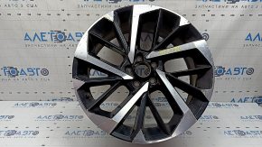 Диск колесный R20х8J ET35 Mitsubishi Outlander 22-26 черный с хромом, легкая бордюрка