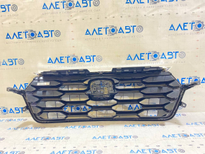 Решетка радиатора grill Honda CRV 23-26 структура с хром молдингом