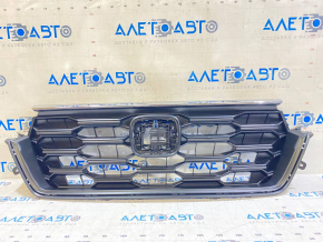 Грати радіатора grill Honda CRV 23-26 структура з хром молдингом