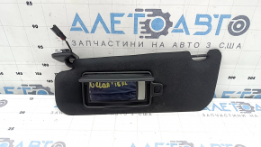 Козырек левый Land Rover Range Rover Velar 18-23 черный, без крючка, под подсветку