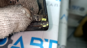 Панорама в сборе Hyundai Santa FE 21-23 серая шторка, под химчистку, песок, надломаны крепления накладок