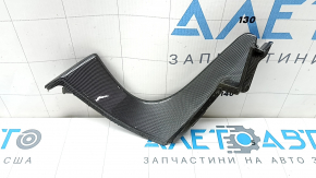 Молдинг передней панели левый Hyundai Santa FE 21-23 серый