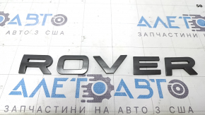 Емблема напис ROVER капота Land Rover Range Rover Velar 18-23 графіт
