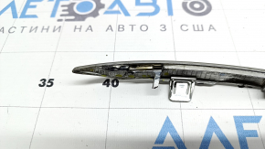 Молдинг заднего бампера левый Honda Accord 18-22 хром, сломано крепление, треснут