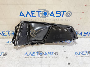 Решетка переднего бампера левая Audi A4 B9 19-19 S-line под радар хром