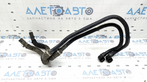 Патрубок охлаждения Land Rover Range Rover Velar 18-26 2.0T 2 части, на охладитель АКПП