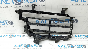 Решітка переднього бампера ліва Porsche Cayenne 19-23 структура, Base