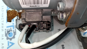 Рулевая колонка c ЭУР Nissan Rogue 14-18 с карданчиком, без замка зажигания, ржавый карданчик