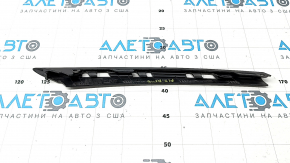 Накладка левой решетки переднего бампера верхняя Porsche Cayenne 19-23 структура, Base