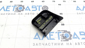 Накладка салазки сиденья 2 ряд левого задняя левая Nissan Rogue 17-20 черная