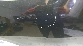 Дверь в сборе задняя правая Nissan Rogue 14-20 зеленый EAN, нижняя хром накладка, царапины
